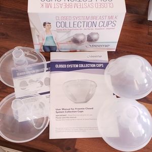 Freemie closed system collection cups